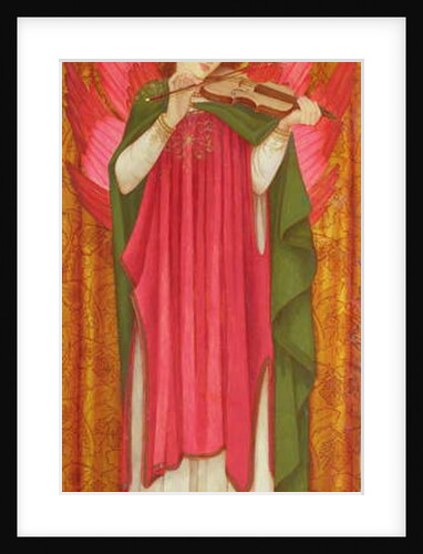 Angel Playing a Violin by John Roddam Spencer Stanhope