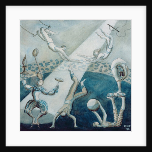 Circus Scene I, 1994 by Carolyn Hubbard-Ford