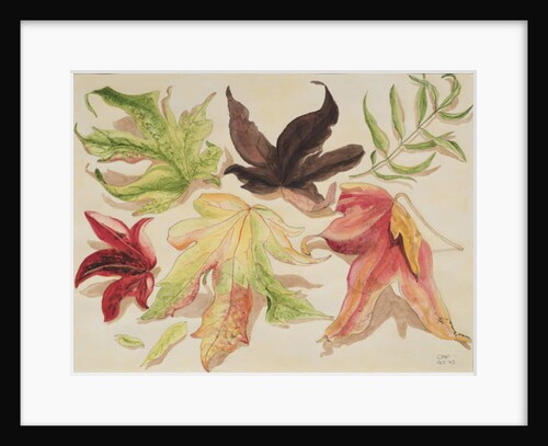 Autumn Leaves, 1993 by Carolyn Hubbard-Ford
