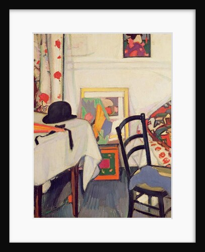 Interior with Japanese Fan, c.1915 by Samuel John Peploe