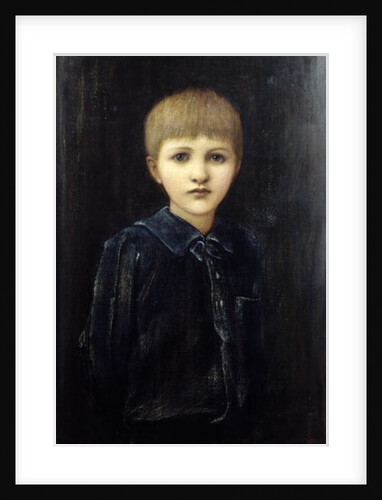 Portrait of Denis Mackail, grandson of the artist by Edward Coley Burne-Jones