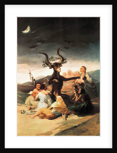 Le sabbat des sorcieres by Francisco Jose de Goya y Lucientes