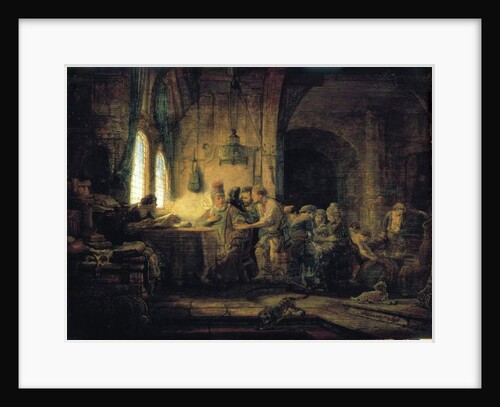 The Parable of the Labourers in the Vineyard - 1637 by Rembrandt Harmensz. van Rijn