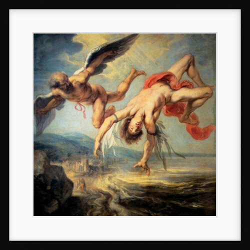 The fall of Icarus - 1636 by Jacob Peter Gowy