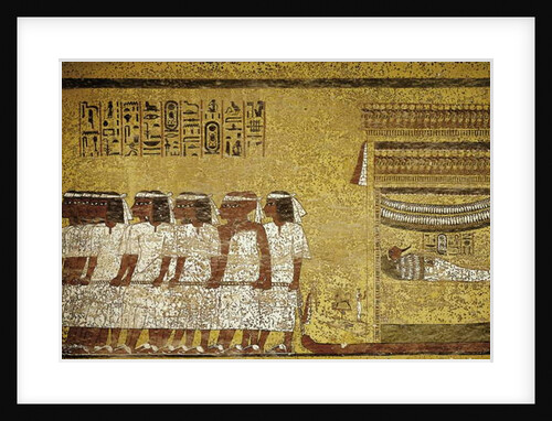 Louxor Thebes - valley of Kings, Deir al Bahri - tumb of Toutankhamon, 18th dynasty by Egyptian Egyptian