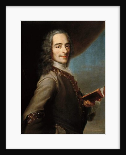 Francois-Marie Arouet de Voltaire called Voltaire by Maurice Quentin de la Tour