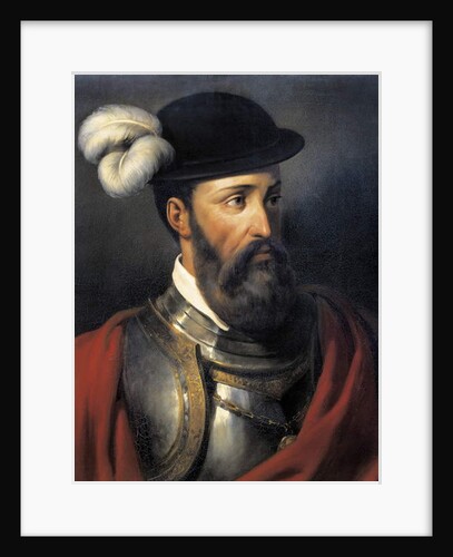 Portrait de Francisco Pizarro, Spanish conquistador by Amable Paul Coutan