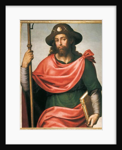 Portrait of St James of Compostela by Spanish School