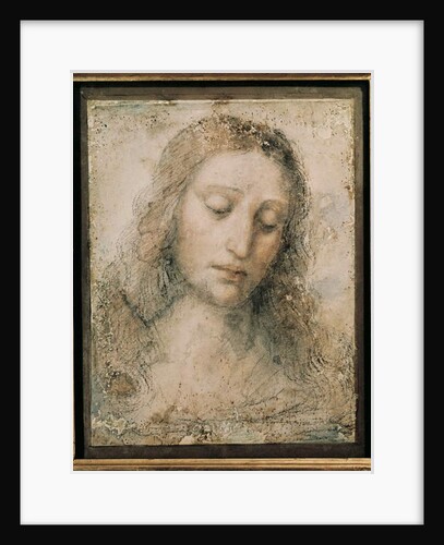 Tete du Christ redempteur by Leonardo da Vinci