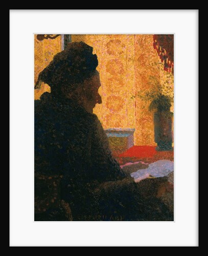 Grandmother Michaud seen against the light, 1890 by Edouard Vuillard