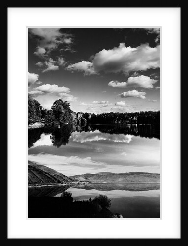 Landscape with lake by Hag Hag