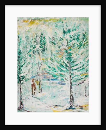 Snowy Woods, 2011 by Ikahl Beckford