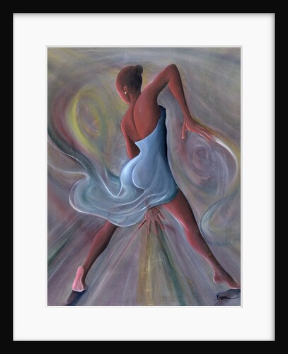 Blue dress by Ikahl Beckford