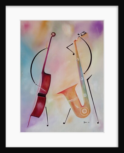 Bass and Sax, 2006 by Ikahl Beckford