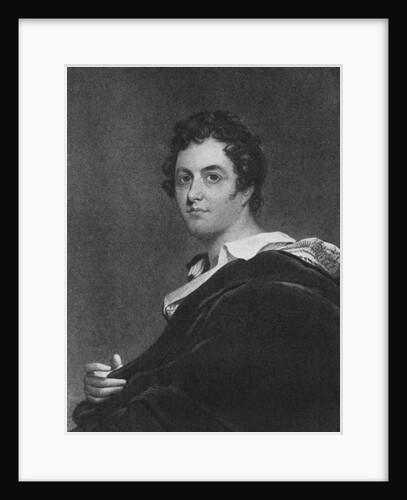 Portrait of George Gordon, 6th Lord Byron of Rochdale by English School