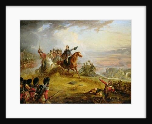 An Incident at the Battle of Waterloo in 1815 by Thomas Jones Barker