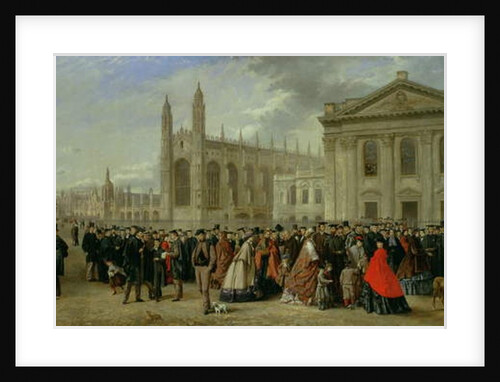 Degree Morning at Cambridge in 1863 by Robert Farren