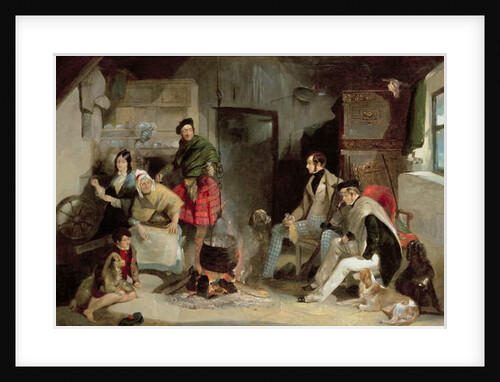 Highland Interior, after Sir Edwin Landseer by John Frederick Pasmore