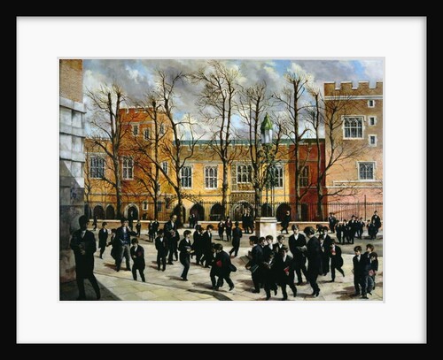 The Burning Bush at the top of Common Lane, overlooking New Schools, Eton College, c.1935 by English School