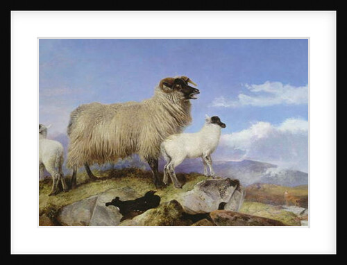 Ewe and Lambs by Richard Ansdell