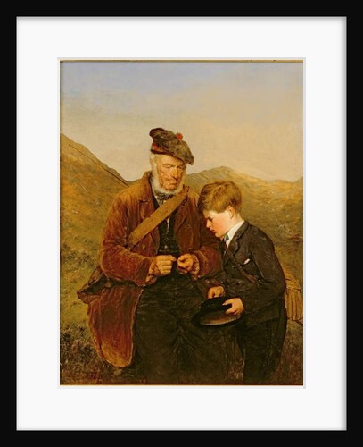 A Willing Pupil, 1878 by Erskine Nicol