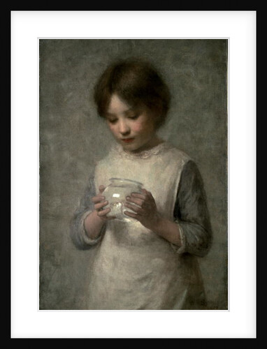 Girl with a Silver Fish, 1889 by William Robert Symonds