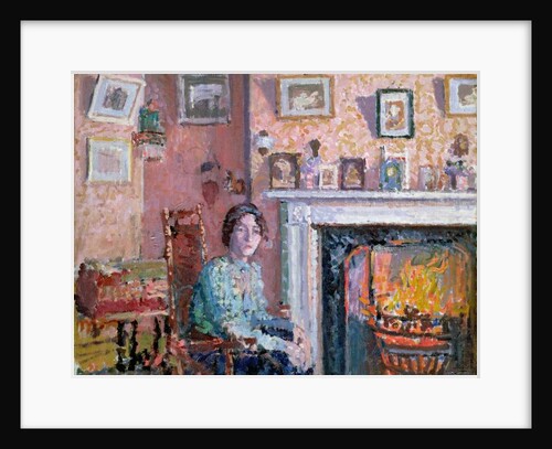 Interior, Mornington Crescent, 1910 by Spencer Frederick Gore