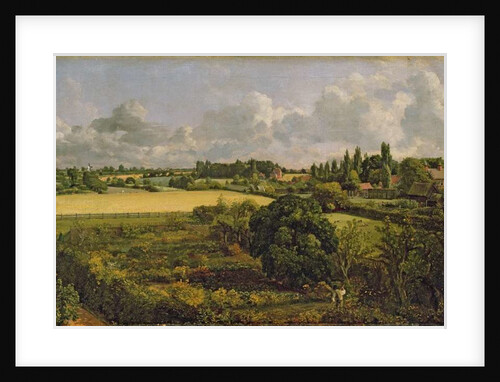 Golding Constable's Kitchen Garden, 1815 by John Constable