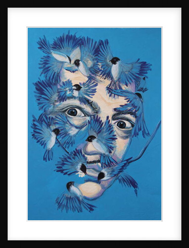 Dalí and Chickadees, 2015 by Irina Corduban