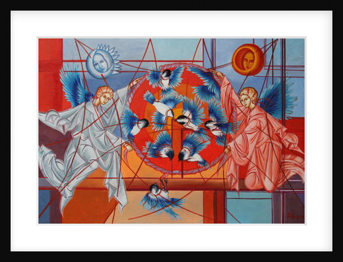 The Disappointed World and Chickadees, 2015 by Irina Corduban