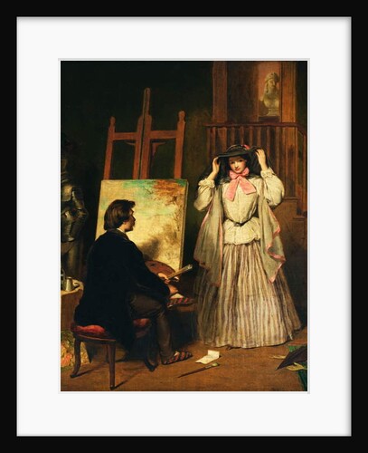 The Artist's Model, 1859 by William Powell Frith