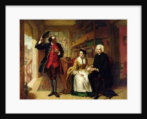 The Pulse, the Husband, 1869 by William Powell Frith