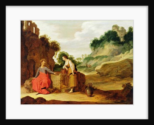 Christ and the woman of Samaria, 1635 by Lambert Jacobsz or Jacobs
