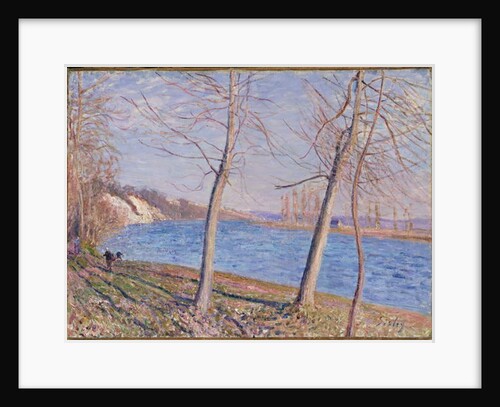 The Banks of the River at Veneux, 1881 by Alfred Sisley