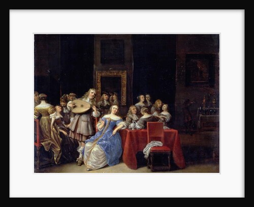 A Musical Party, 1660s by Anthonie Palamedesz