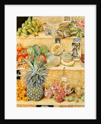 Fruit-stall, La Laguinilla, 1998 by James Reeve