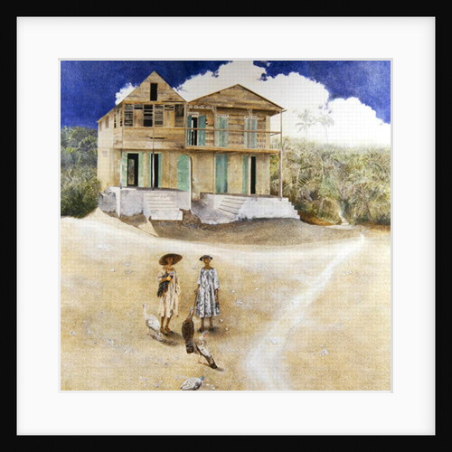 Two Old Sisters, Jacmel, Haiti, 1974 by James Reeve