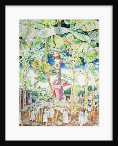 Miraculous Vision of Christ in the Banana Grove, 1989 by James Reeve