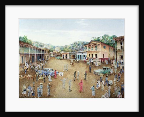 Devils and Skeletons Awaiting the Arrival of the Candidate, 1987 by James Reeve