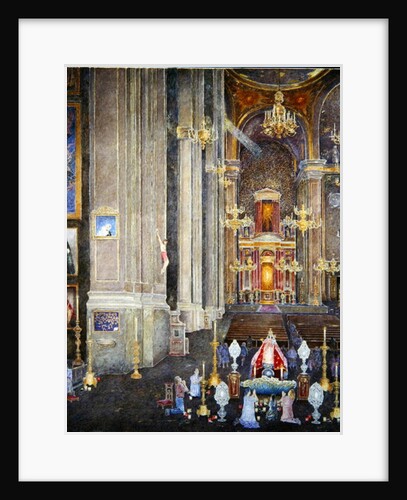 Veneration of the Virgen del Rosario, the Convent of San Domingo, 2001 by James Reeve