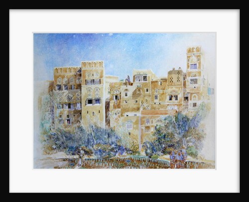 Kitchen Garden, Sana'a, North Yemen, 1975 by James Reeve