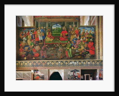 Shah Tahmasp Court Scene, in the Great Hall, c.16th century by Anonymous