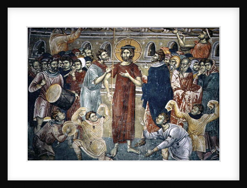 The Mocking of Christ, 1316-18 by Astrapas and Eutychios