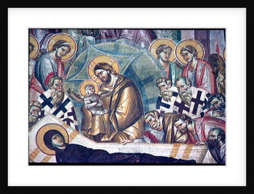 Detail of the Dormition of the Virgin by Astrapas and Eutychios