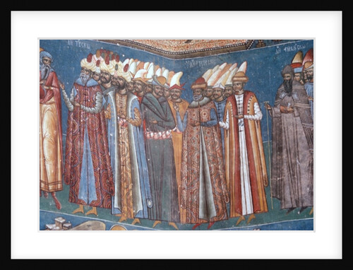 Turks by Romanian School