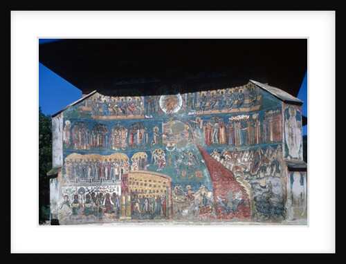 The Last Judgement, 1547-50 by Romanian School