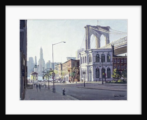 Brooklyn Bridge, New York by Julian Barrow