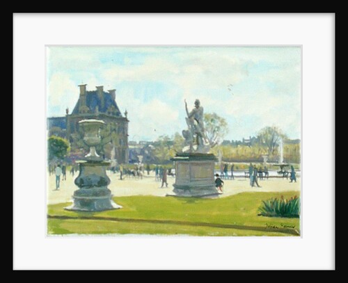 Afternoon in the Tuileries, Paris by Julian Barrow