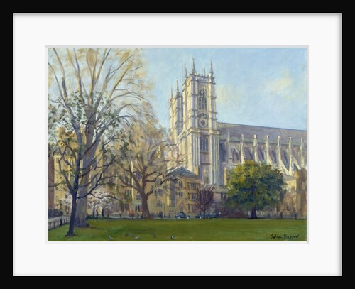 Westminster Abbey from Dean's Yard by Julian Barrow