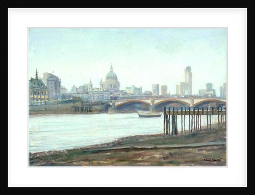 Bankside - Dusk by Julian Barrow